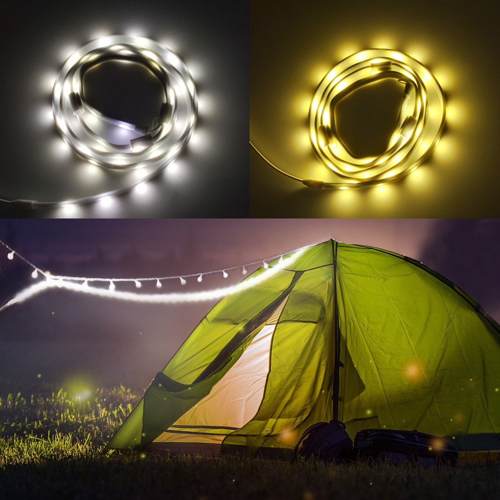 LED 줄조명 캠핑용등 누들 랜턴 스트링라이트 실내등 캠핑 텐트조명