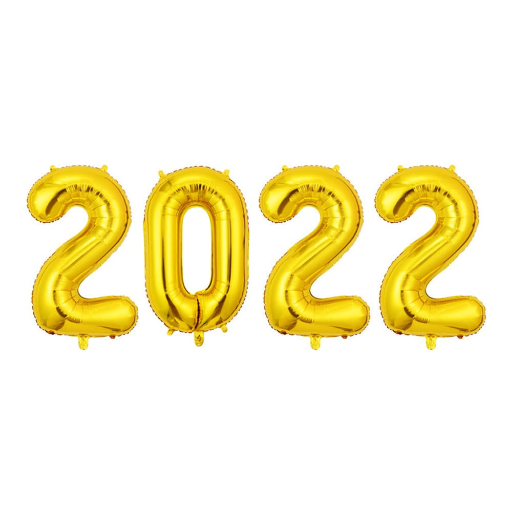 2022이니셜은박풍선세트(소-골드)16인치_새해숫자풍선